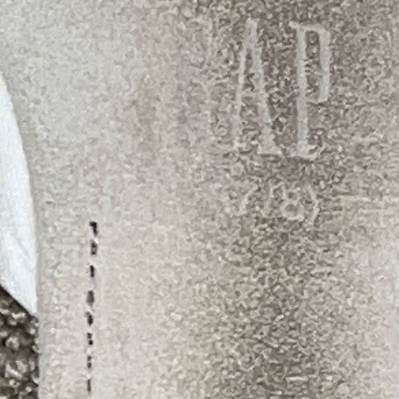 Satiny Embroidered Velvety Slip on Slippers , GAP 7-8 - Picture 4 of 10